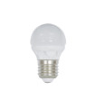 LAMPARA ESFERICA CERAMICA LED E27 5,5W 7400K 270º 230V