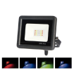 PROYECTOR LED  IP65 20W RGB  230V mando a distancia incluido control de varios proyectores