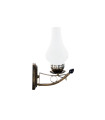 APLIQUE LED EFECTO LLAMA 5W 1300K 360º 100-240V BRONCE