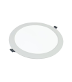 DOWNLIGHT LED EMPOTRABLE  CORTE 195MM 18W 4000K REDONDO BLANCO