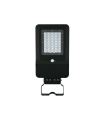 CABEZA FAROLA LED SOLAR CON SENSOR CREPUSCULAR Y MOVIMIENTO 25W 6000K 3000Lm  IP65