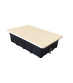 CAJA EMPALMES CON TAPA EMPOTRABLE ESPECIAL PLADUR 200 x 130 x 50 MM