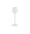 LAMPARA DE MESA LED REGULABLE CAMBIO DE TONO RECARGABLE USB  IP54 3.5W BLANCA