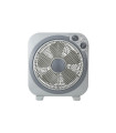 VENTILADOR DE SUELO-BOX 30 CM DE ASPA 50W DIFUSOR GIRATORIO