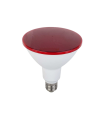 LAMPARA PAR 38 LED IP65 E27 15W  170-265V ROJA