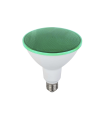 LAMPARA PAR 38 LED IP65 E27 15W  170-265V VERDE