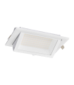 DOWNLIGHT LED EMPOTRABLE PROFESIONAL RECTANGULAR PF mayor que 0,9  48W CAMBIO DE TONO 230V