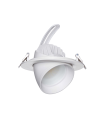 DOWNLIGHT LED EMPOTRABLE PROFESIONAL ORIENTABLE PF mayor que 0,9 CAMBIO DE TONO Y POTENCIA  28W/38W  230V