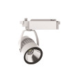 FOCO CARRIL LED 4 VIAS TRIFASICA (HASTA 3 ENCENDIDOS) 30W 3000K 30º 230V BLANCO