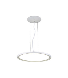 LAMPARA LED COLGANTE REGULABLE EN TONO E INTENSIDAD PF mayor que 0,9 36W 3000-6500K 180º 230V BLANCO