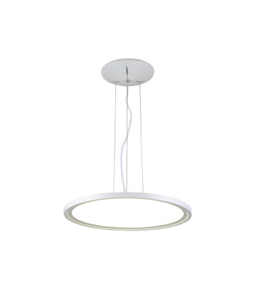 LAMPARA LED COLGANTE REGULABLE EN TONO E INTENSIDAD PF mayor que 0,9 36W 3000-6500K 180º 230V BLANCO