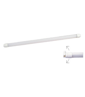 TUBO LED GIRATORIOS 90º 60CM PF mayor que 0,95 G13 10W 4000K 135º 230V