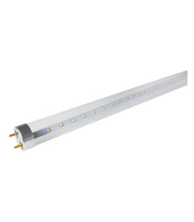TUBO LED VISTO CRISTAL 60CM PF mayor que 0,90 G13 8W 6500K135º 230V