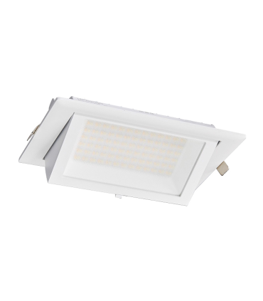 DOWNLIGHT LED EMPOTRABLE PROFESIONAL RECTANGULAR PF mayor que 0,9  48W CAMBIO DE TONO 230V