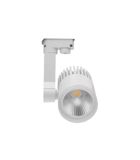 FOCO CARRIL LED 4 VIAS PF mayor que 0,9 7W 4000K  230V BLANCO