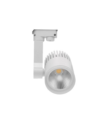 FOCO CARRIL LED 4 VIAS PF mayor que 0,9 7W 4000K  230V BLANCO