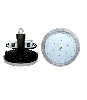 LAMPARA LED UFO PF mayor que 0,95 IP65 60W 4000K 120º 100-350V driver meanwell chip seoul