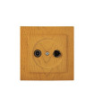 TOMA TELEVISION ROBLE EMPOTRAR SERIE 8000
