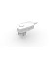 CLAVIJA CON TT+INTERRUPTOR LUMINOSO 10A.250V.