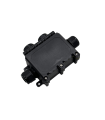 CAJA CONEXION ESTANCA 4 CONEXIONES M20 + REGLETA PARA CABLE 0,5-2,5mm2 16A 3 POLOS IP68