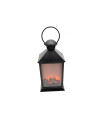 FAROL DECORATIVO EFECTO FUEGO CON BATERIAS ( NO INCLUIDAS )