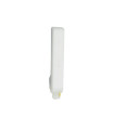 LAMPARA PL LED 2 PIN GIRATORIA G24 9W 6000K 100º 230V directa a red