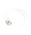 PORTALAMPARAS HALOGENO G-9 +25cm DE CABLE