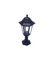 FAROL ALUMINIO DE PIE NEGRO
