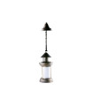 LAMPARA COLGANTE LED EFECTO LLAMA 5W 1300K 360º 100-240V BRONCE