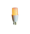 LAMPARA DECORATIVA EFECTO LLAMA DE ABAJO ARRIBA E27 3W 1300K 360º 240V 3 posiciones: 1-fijo, 2-fundido, 3-llama