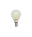 LAMPARA ESFERICA FILAMENTO LED E14 4W 2800K 360º 230V MATE