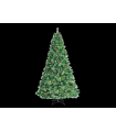 ARBOL DE NAVIDAD DECORACION PIÑAS BOLITAS ROJAS  430 LEDS  2700K 230V alto 240cm ancho 142cm