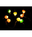 GUIRNALDA CORAZÓN 8 LED 0,60W 24V IP20 5,10METROS