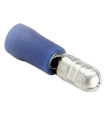 T. PREAISLADO CILINDRICO MACHO PV-7 AZUL (100 UND)
