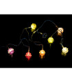 GUIRNALDA FRUTA 8 LED 0,48W 24V IP20 5,10METROS