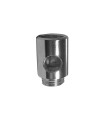 PRENSACABLES PLATEADO DIA.13,5mm H. 21mm