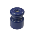 AISLANTE PORCELANA AZUL PARA CABLE 24x19mm