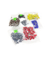 PUNTERAS DOBLES AISLADAS EN NYLON NEGRA 1,5mm TT-150