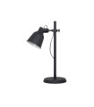 LAMPARA DE MESA E27 NEGRO