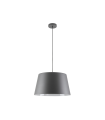 LAMPARA DE TECHO NEGRA E27