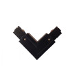 ACCESORIO CARRIL LED 4 VIAS (HASTA 3 ENCENDIDOS) CONECTOR L DERECHA NEGRO