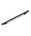 LUMINARIA LINEAL LED CARRIL 4 VIAS 55W LED SAMSUNG 928MM 55W 3000K 25x90º 230V NEGRO