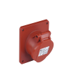 BASE CUADRO INCL. 3p+N+T  32A ROJO