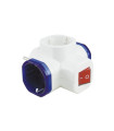CLAVIJA TRIPLE SCHUCKO CON TT CON INTERRUPTOR