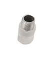 PRENSACABLES CON ROSCA METALICA TRANSPARENTE