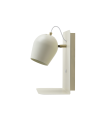 APLIQUE PARED SERIE GORBEA CON USB 1XE27 BLANCO