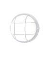APLIQUE PLASTICO REDONDO 60W. BLANCO