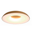 LAMPARA DE TECHO LED REGULABLE 72W 3000K DORADA