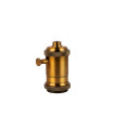 PORTALAMPARAS REGULADOR VINTAGE LATON ENVEJECIDO  E27