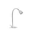 FLEXO LED PINZA 3W 6400K 100º 230V PLATA